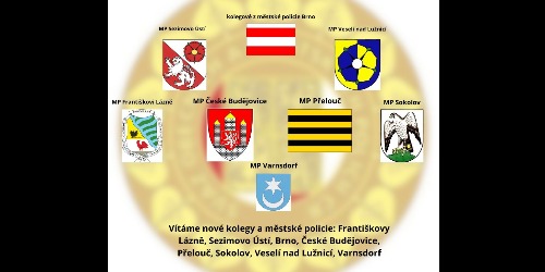 Vítáme nové kolegy a městské policie