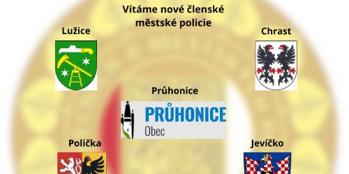Nově přihlášené městské policie do SOMP ČR - vítáme vás